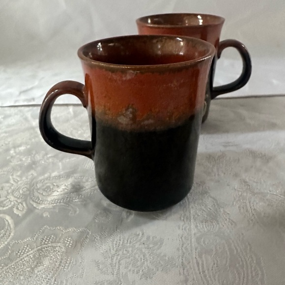Set of 3 RARE vintage black and brown unicorn mugs - Picture 7 of 10